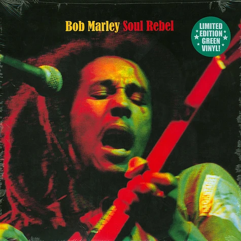 Bob Marley - Soul Rebel Green Vinyl Edition