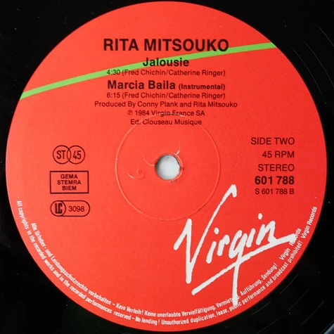 Les Rita Mitsouko - Marcia Baïla