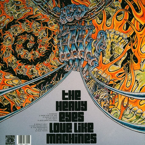 The Heavy Eyes - Love Like Machines Blue Vinyl Edition