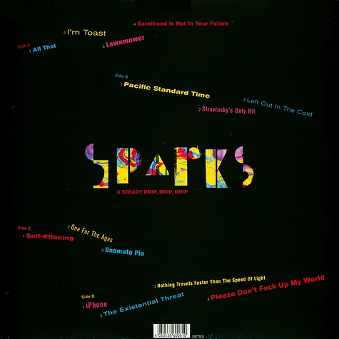 Sparks - A Steady Drip, Drip, Drip Black Vinyl Edition