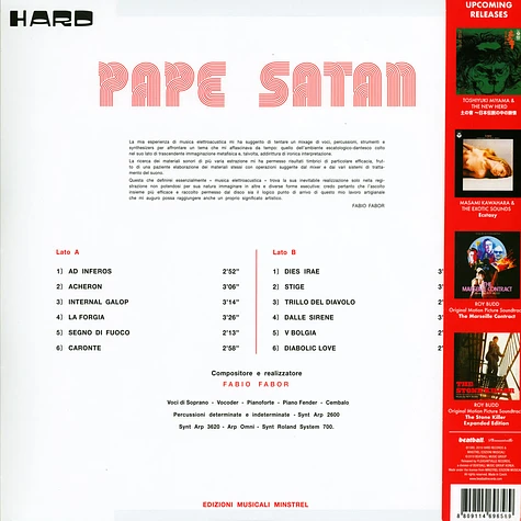 Fabio Fabor - Pape Satan Mixed Colors Vinyl Edition