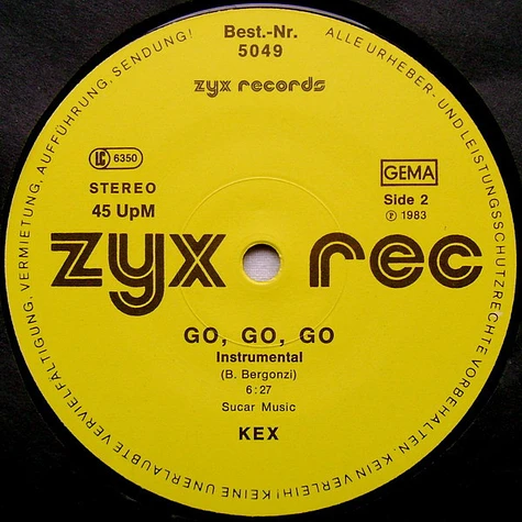 Kex - Go, Go, Go