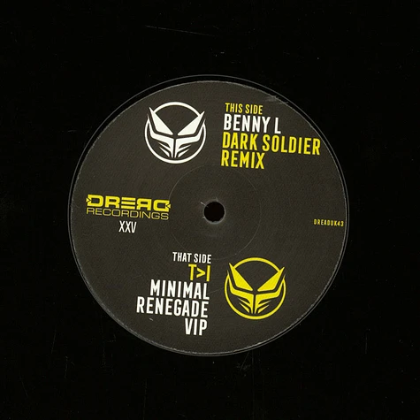 Ray Keith & Dark Soldier - Renegade (T>I Minimal Vip) / Dark Soldier (Benny L Remix)