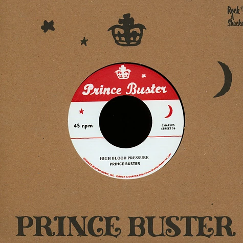 Prince Buster /Derrick & Patsy - High Blood Pressure / Raindrops Falling