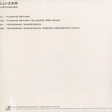 Luizar - Mechanism Claudio PRC & Wrong Assessment Remixes