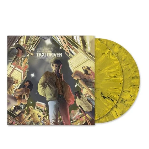 V.A. - OST Taxi Driver Yellow & Black Splatter Edition