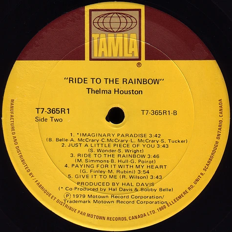 Thelma Houston - Ride To The Rainbow