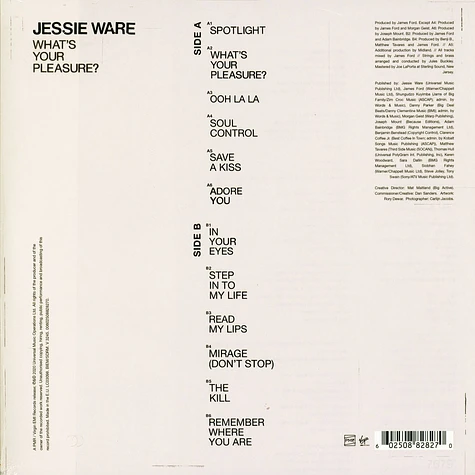Jessie Ware - What's Your Pleasure