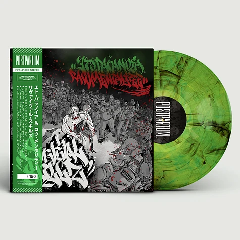 Eto Paranoia X Raw Mentalitee - Survival Skillz Green Marble Vinyl Edition