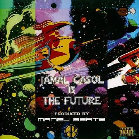 Jamal Gasol X Manzu Beatz - Jamal Gasol Is The Future Black Vinyl Edition