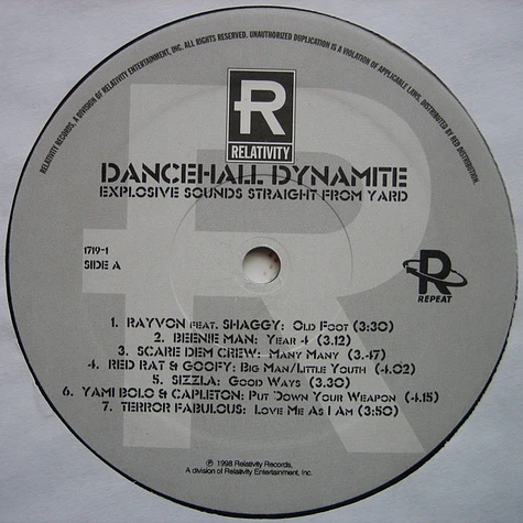 V.A. - Dancehall Dynamite (Explosive Sounds Straight From Yard)