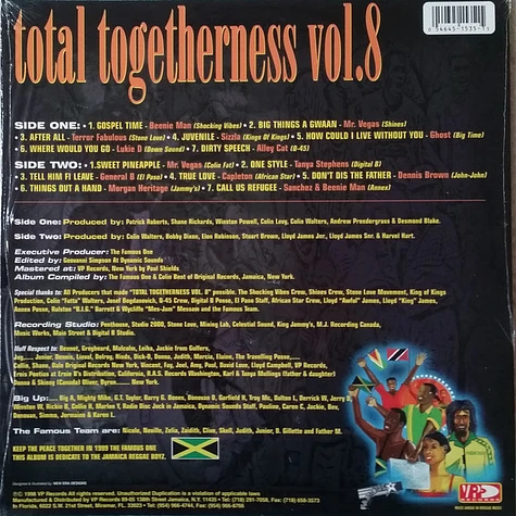 V.A. - Total Togetherness Vol. 8