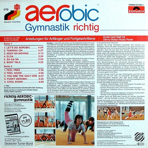 Denny Motion Music Power - Aerobic Richtig