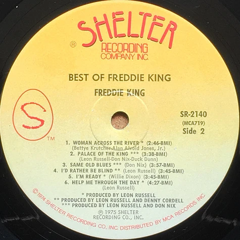 Freddie King - The Best Of Freddie King