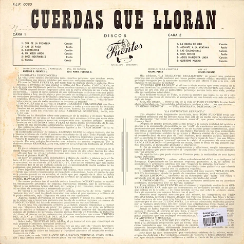 Antonio Fuentes - Cuerdas Que Lloran