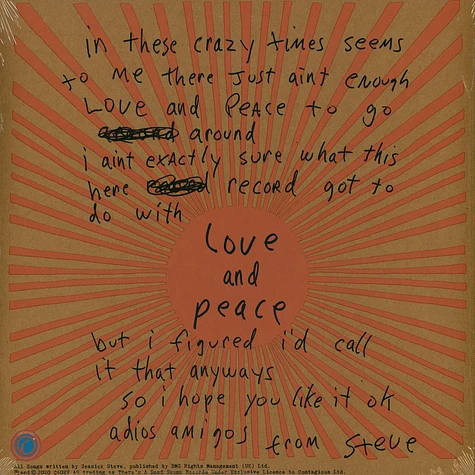 Seasick Steve - Love & Peace