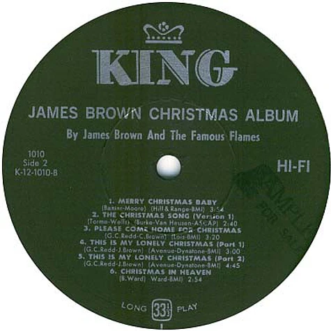 James Brown & The Famous Flames - James Brown Sings Christmas Songs