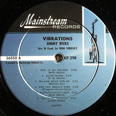 Jimmy Ricks - Vibrations