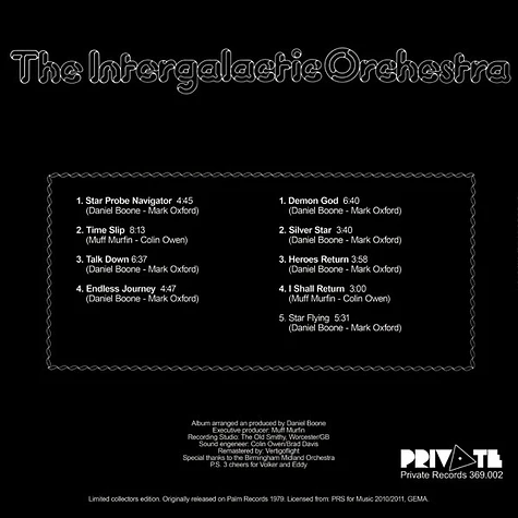 The Intergalactic Orchestra - Super Nova