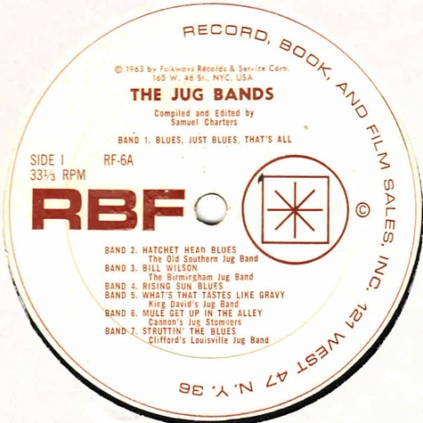V.A. - The Jug Bands