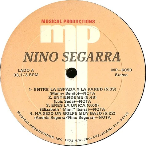 Nino Segarra - Entre La Espada Y La Pared