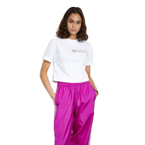 adidas - Pride Linear Crop Tee