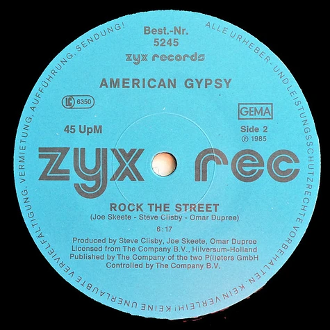 American Gypsy - You're In My System