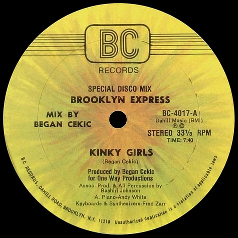 Brooklyn Express - Kinky Girls