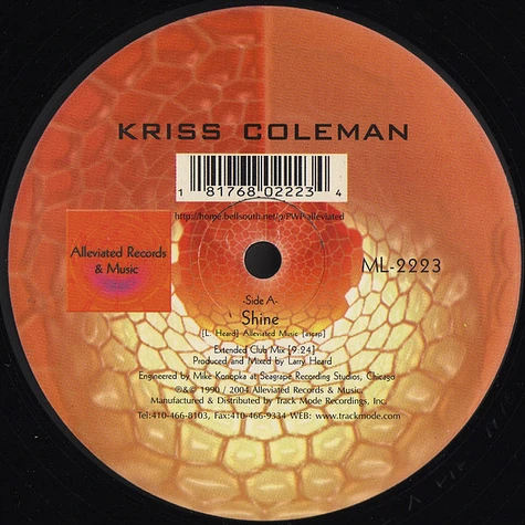 Kriss Coleman - Shine