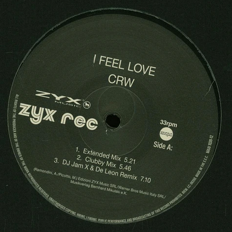 Crw - I Feel Love