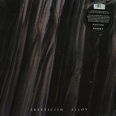 Skepticism - Alloy Black Vinyl Edition