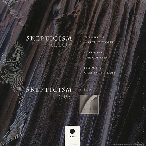 Skepticism - Alloy Black Vinyl Edition