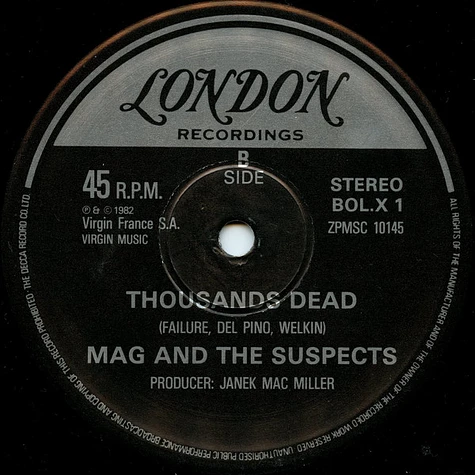 Mag & The Suspects - Erection