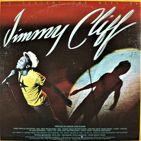 Jimmy Cliff - In Concert - The Best Of Jimmy Cliff