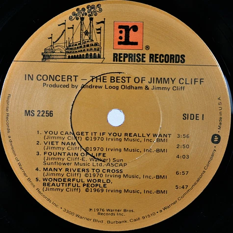 Jimmy Cliff - In Concert - The Best Of Jimmy Cliff