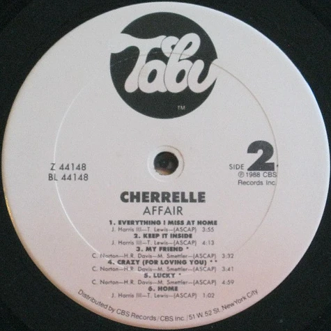 Cherrelle - Affair