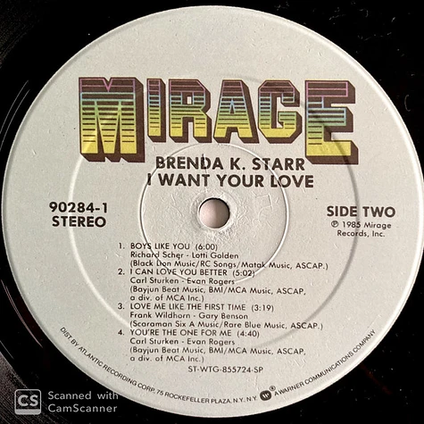Brenda K. Starr - I Want Your Love