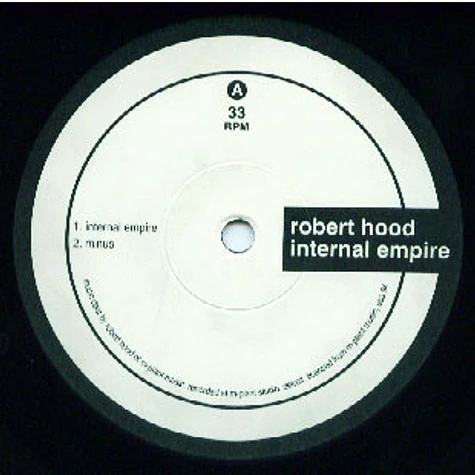 Robert Hood - Internal Empire