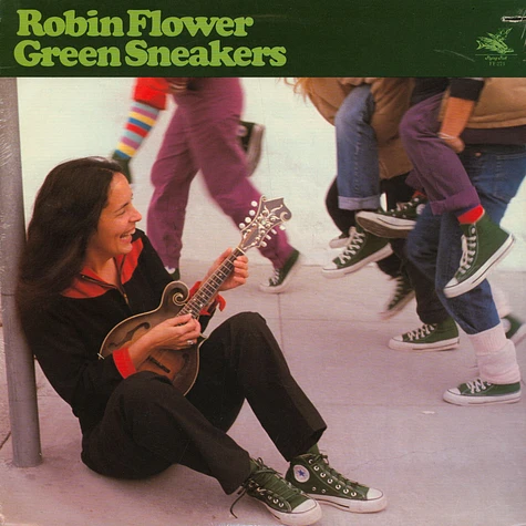 Robin Flower - Green Sneakers