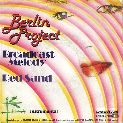 Berlin Project - Broadcast Melody / Red Sand