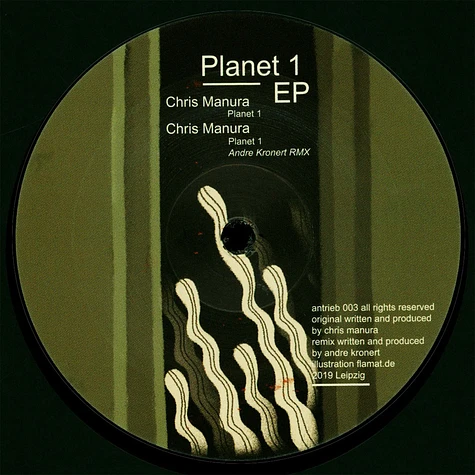 Chris Manura - Planet 1 EP Andre Kronert Remix