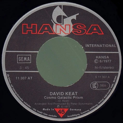 David Keat - Cosmo Galactic Prism