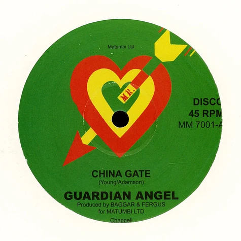 Guardian Angel - China Gate Extended Mix / Guardian Angel