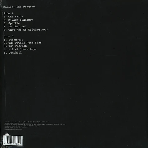 Marion - The Program Translucent Green Vinyl Edition