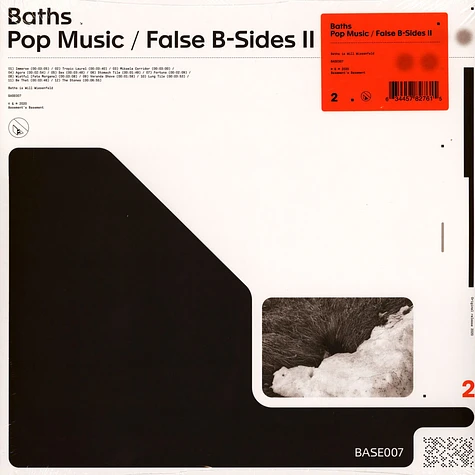 Baths Pop Music False B Sides II Colored Vinyl Edition