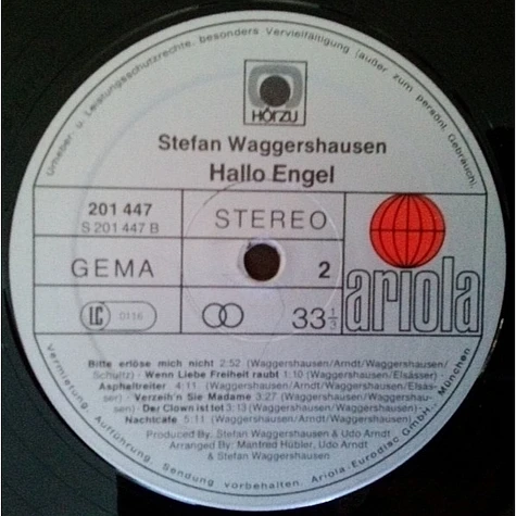 Stefan Waggershausen - Hallo Engel