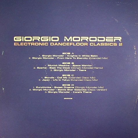 Giorgio Moroder - Electronic Dancefloor Classics 2