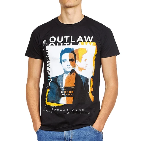 Johnny Cash - Outlaw Photo T-Shirt