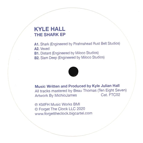 Kyle Hall - The Shark EP