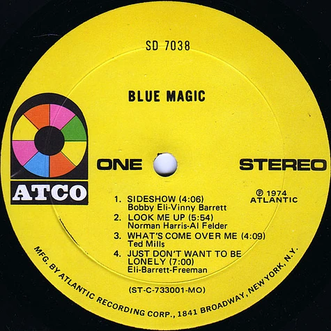 Blue Magic - Blue Magic